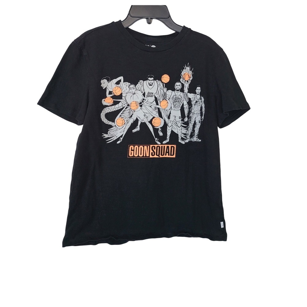 Gap Kids x Warner Bros True Black Space Jam Short Sleeve Crewneck Graphic Tee XL
